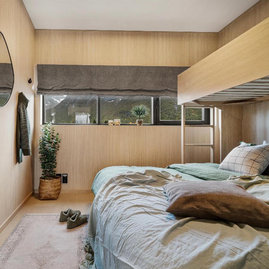 New! Luxury Cabin In Beautiful Lofoten Kleppstad Exterior photo